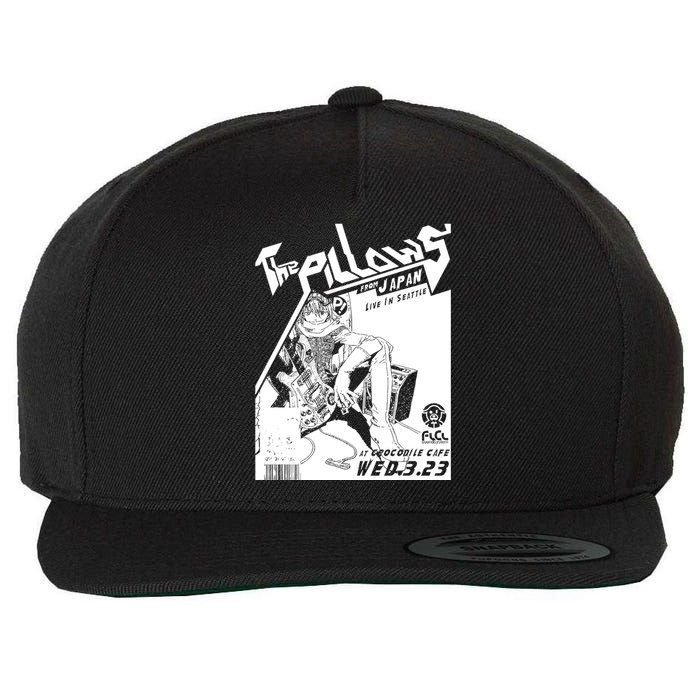 Pillows Poster Wool Snapback Cap