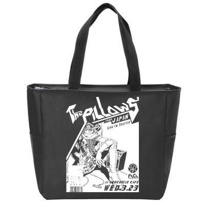 Pillows Poster Zip Tote Bag