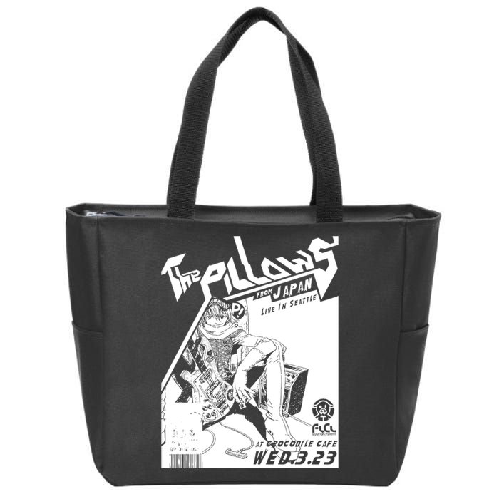 Pillows Poster Zip Tote Bag