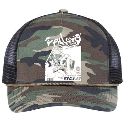 Pillows Poster Retro Rope Trucker Hat Cap