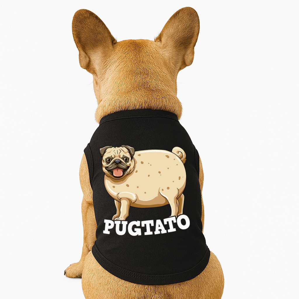 Pugtato Pug Potato Pug Lovers Doggie Tank