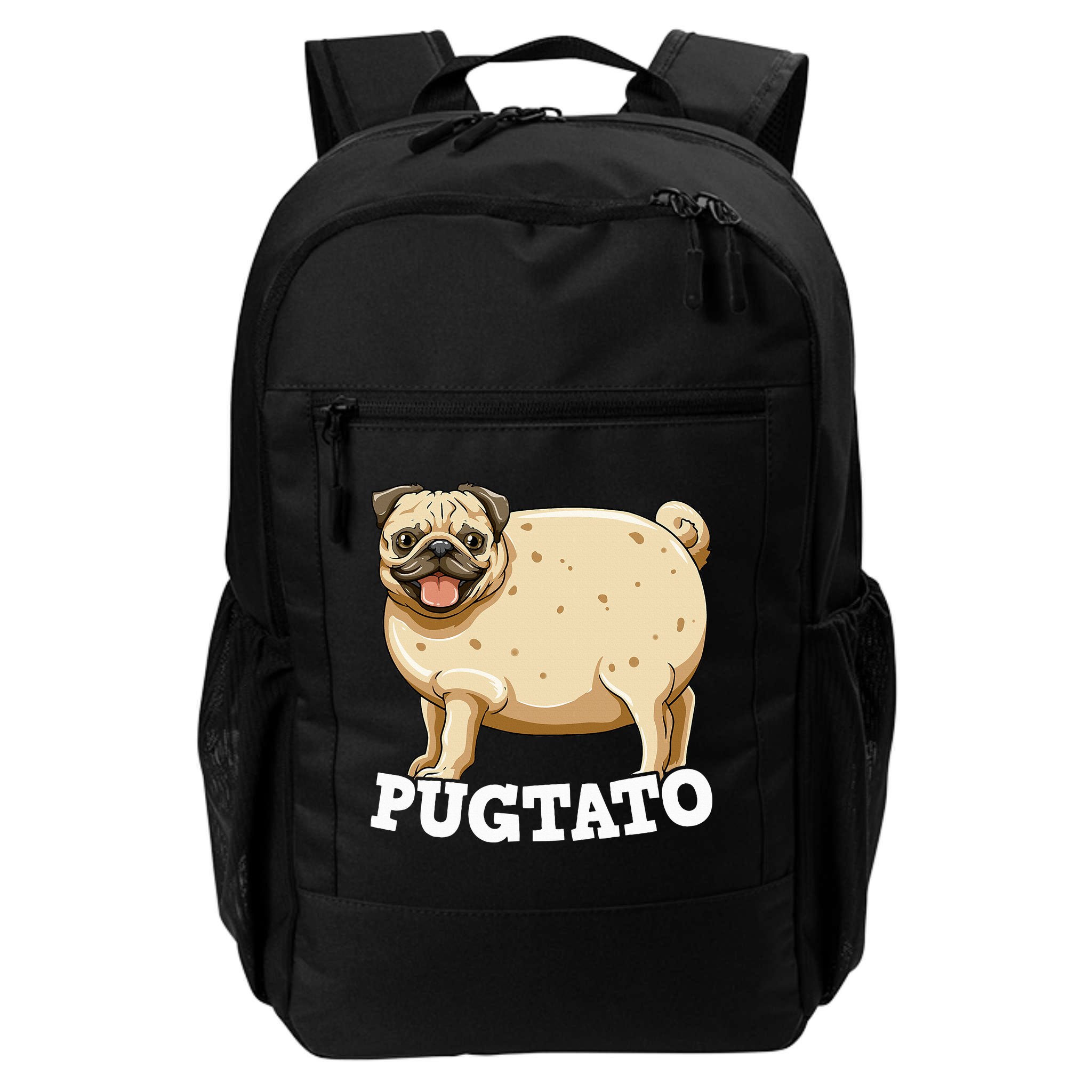 Pugtato Pug Potato Pug Lovers Backpack