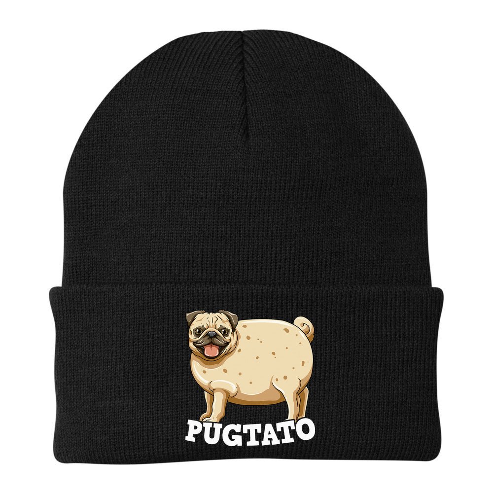 Pugtato Pug Potato Pug Lovers Beanie