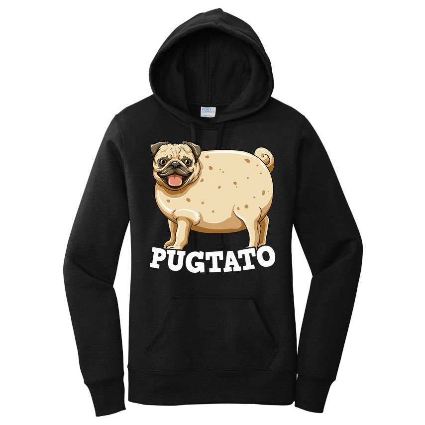Pugtato Pug Potato Pug Lovers Women's Pullover Hoodie