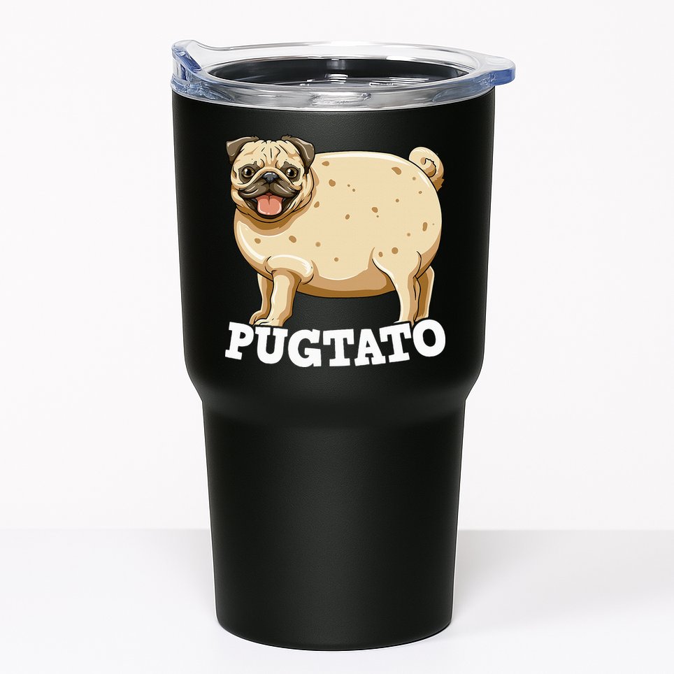 Pugtato Pug Potato Pug Lovers Tumbler