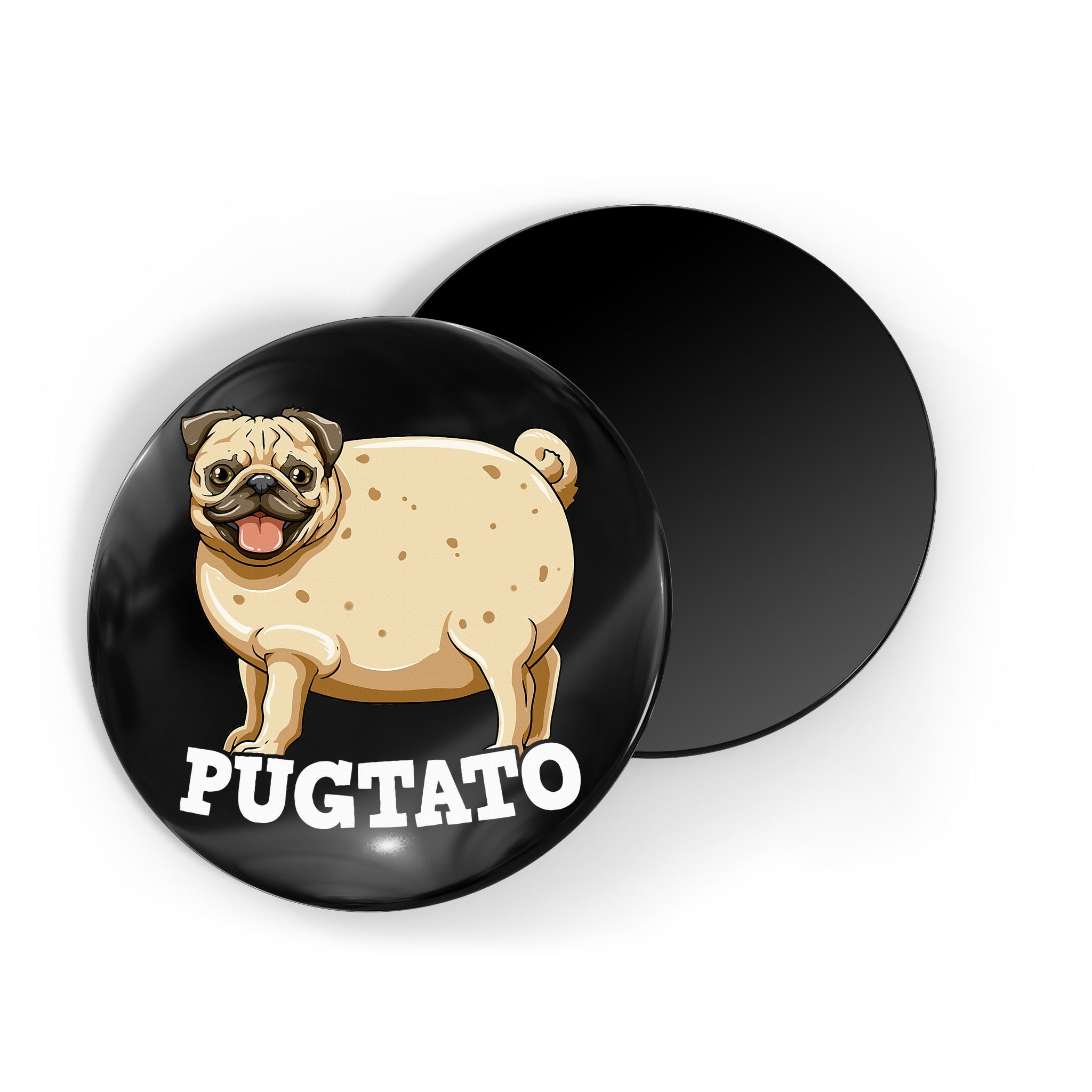 Pugtato Pug Potato Pug Lovers Magnet