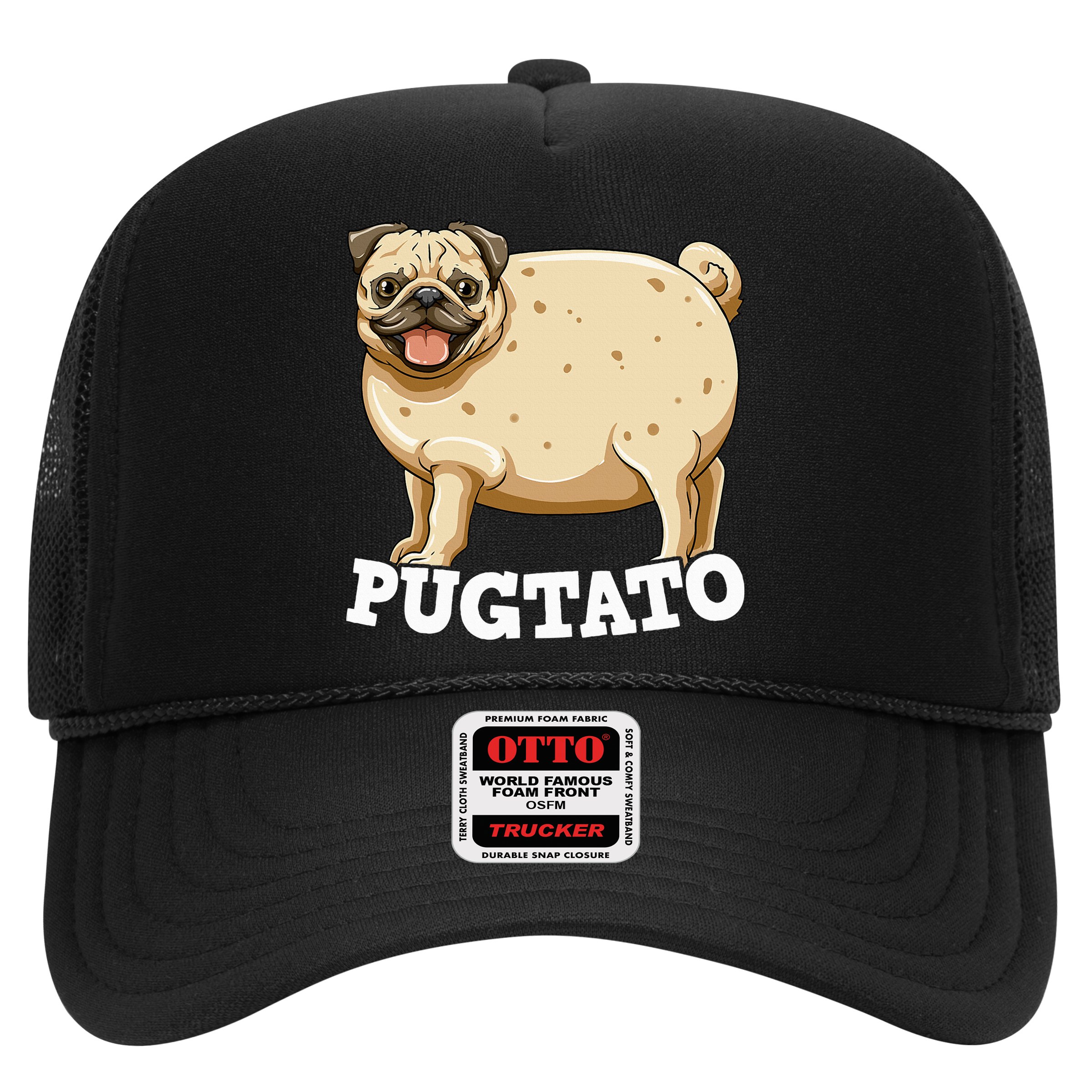 Pugtato Pug Potato Pug Lovers Hat