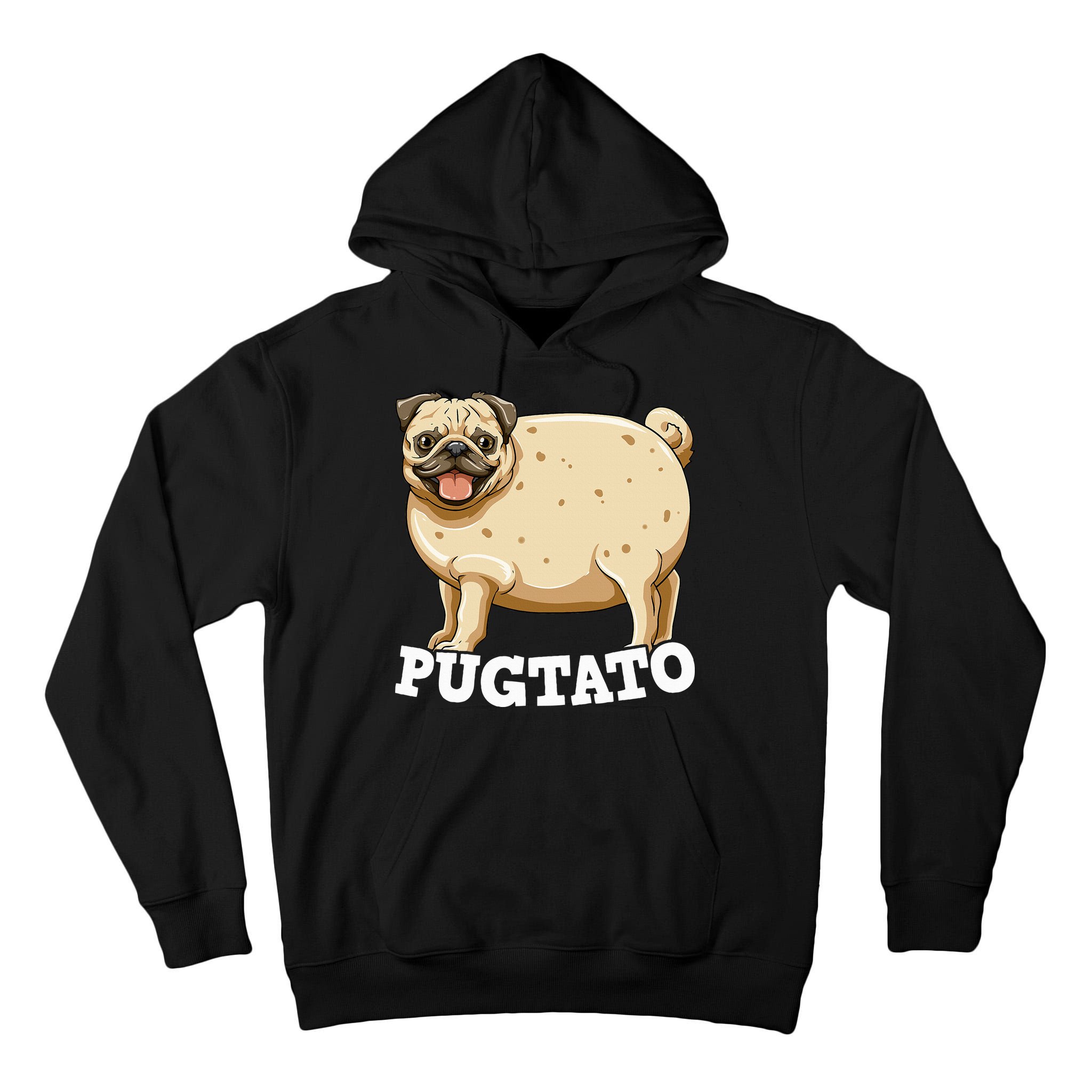 Pugtato Pug Potato Pug Lovers Tall Hoodie