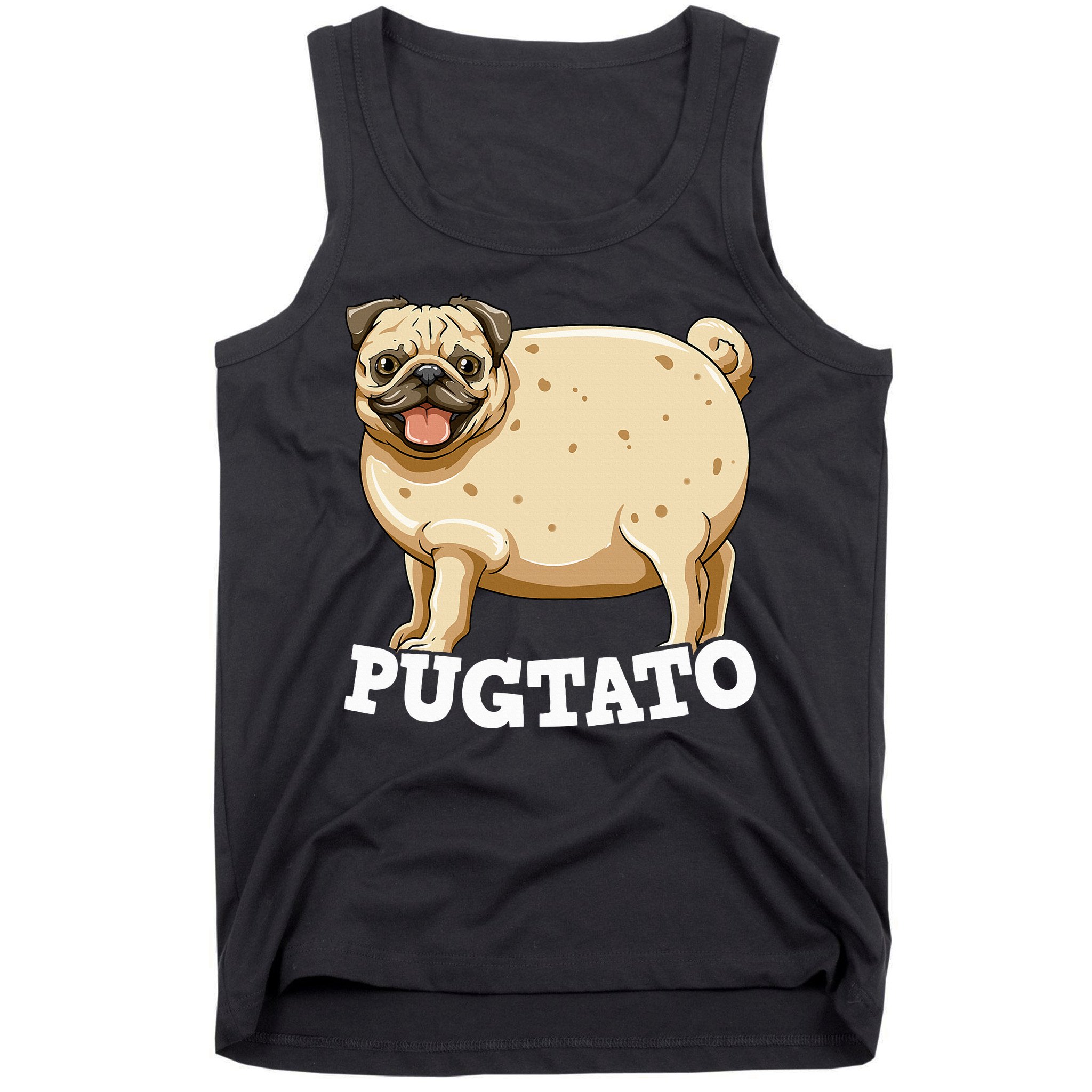 Pugtato Pug Potato Pug Lovers Tank Top