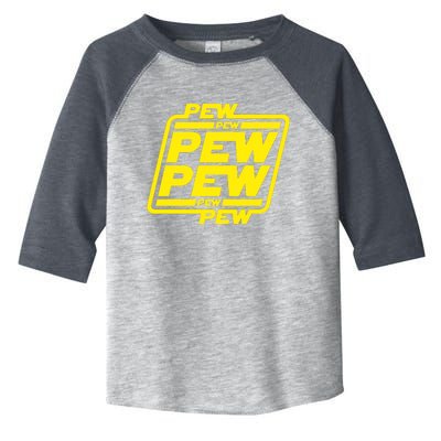 Pew Pew Pew Toddler Fine Jersey T-Shirt