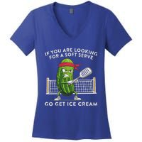 Pickleball Player Women's V-Neck T-Shirt