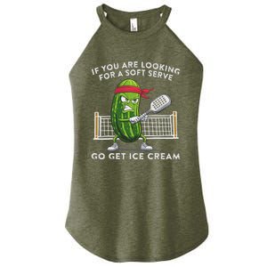 Pickleball Player Women's Perfect Tri Rocker Tank