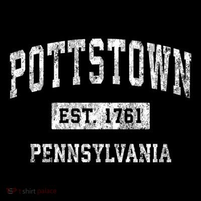 Pottstown Pennsylvania Pa Vintage Sports T-Shirt