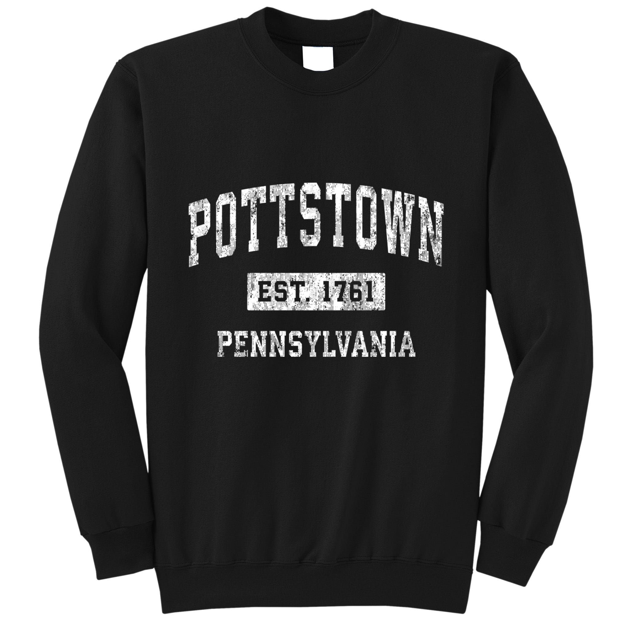 Pottstown Pennsylvania Pa Vintage Sports Tall Sweatshirt