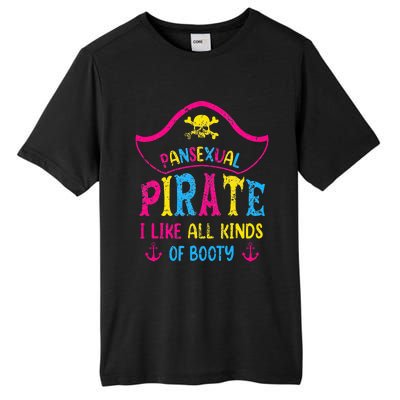 Pansexual Pride Pirate Lgbtq Month Pans Flag Colors Tall Fusion ChromaSoft Performance T-Shirt