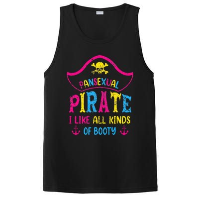 Pansexual Pride Pirate Lgbtq Month Pans Flag Colors PosiCharge Competitor Tank