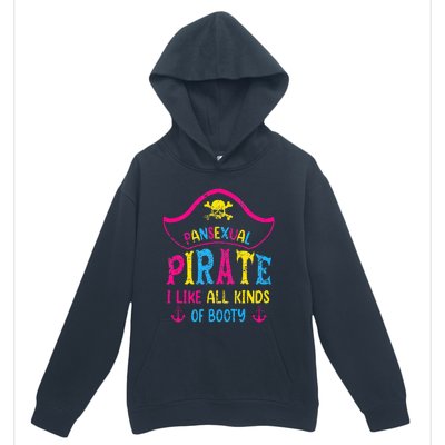 Pansexual Pride Pirate Lgbtq Month Pans Flag Colors Urban Pullover Hoodie