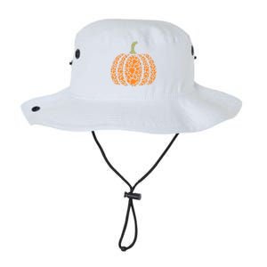 Pumpkin Paw Print Funny Halloween Paw Dog Cat Lover Cool Gift Legacy Cool Fit Booney Bucket Hat