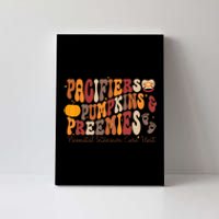 Pacifiers Pumpkins Preemies Thanksgiving Nicu Nurse Canvas