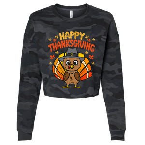 Pugkin Pug Pumpkin Halloween Thanksgiving Dog Cropped Pullover Crew