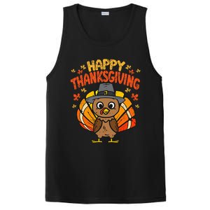 Pugkin Pug Pumpkin Halloween Thanksgiving Dog PosiCharge Competitor Tank