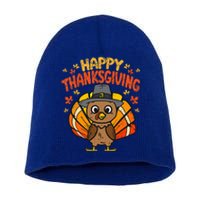 Pugkin Pug Pumpkin Halloween Thanksgiving Dog Short Acrylic Beanie