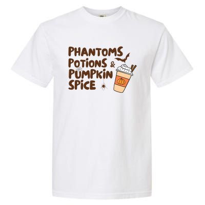 Phantoms Potions Pumpkin Spice Cute Halloween Drink Pumpkin Garment-Dyed Heavyweight T-Shirt