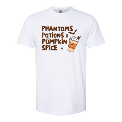 Phantoms Potions Pumpkin Spice Cute Halloween Drink Pumpkin Softstyle® CVC T-Shirt