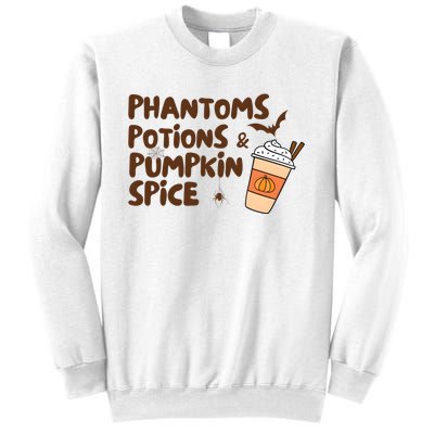 Phantoms Potions Pumpkin Spice Cute Halloween Drink Pumpkin Sweatshirt