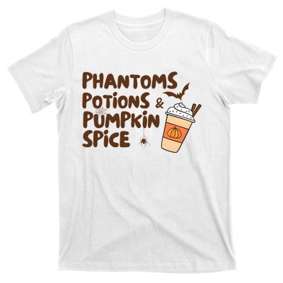 Phantoms Potions Pumpkin Spice Cute Halloween Drink Pumpkin T-Shirt