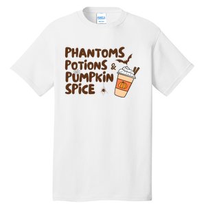 Phantoms Potions Pumpkin Spice Cute Halloween Drink Pumpkin Tall T-Shirt