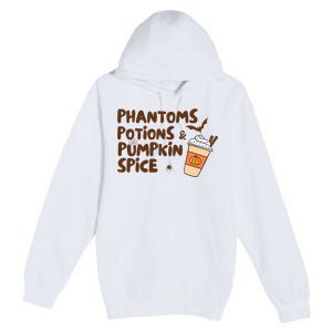 Phantoms Potions Pumpkin Spice Cute Halloween Drink Pumpkin Premium Pullover Hoodie