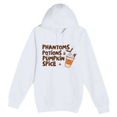 Phantoms Potions Pumpkin Spice Cute Halloween Drink Pumpkin Premium Pullover Hoodie