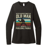 Pickleball Paddle Pickle Ball Player Womens CVC Long Sleeve Shirt