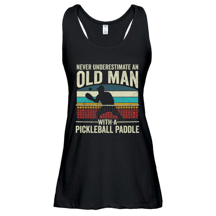 Pickleball Paddle Pickle Ball Player Ladies Essential Flowy Tank