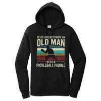 Pickleball Paddle Pickle Ball Player Women's Pullover Hoodie