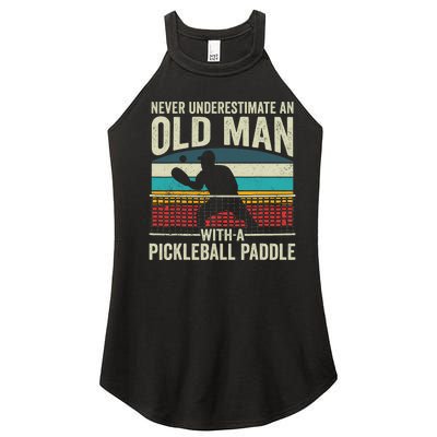 Pickleball Paddle Pickle Ball Player Women's Perfect Tri Rocker Tank