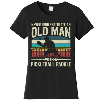 Pickleball Paddle Pickle Ball Player Women's T-Shirt