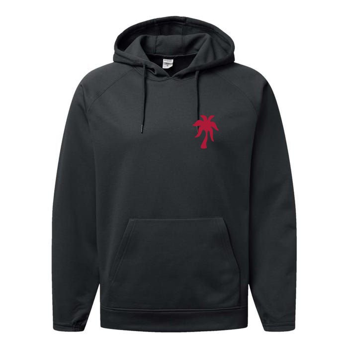 Palm Puff Performance Fleece Hoodie