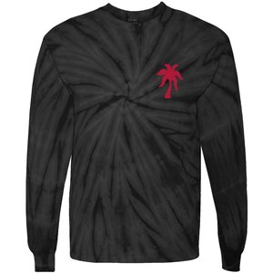 Palm Puff Tie-Dye Long Sleeve Shirt