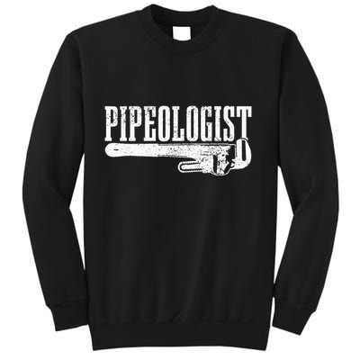 Plumber Pipeologist Plumbing Funny Plumber Sweatshirt
