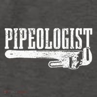 Plumber Pipeologist Plumbing Funny Plumber Vector Backpack
