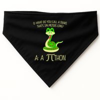 Python Pithon Pi Symbol Funny Math Teacher USA-Made Doggie Bandana