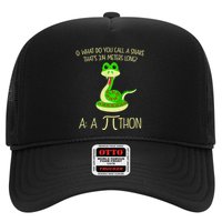 Python Pithon Pi Symbol Funny Math Teacher Trucker Hat