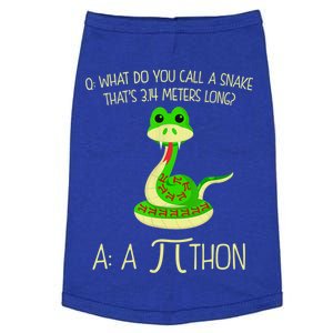 Python Pithon Pi Symbol Funny Math Teacher Doggie Tank