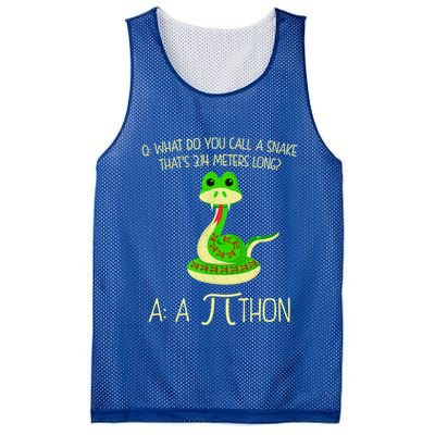 Python Pithon Pi Symbol Funny Math Teacher Mesh Reversible Basketball Jersey Tank