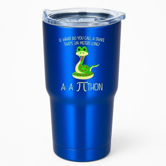 Python Pithon Pi Symbol Funny Math Teacher Tumbler