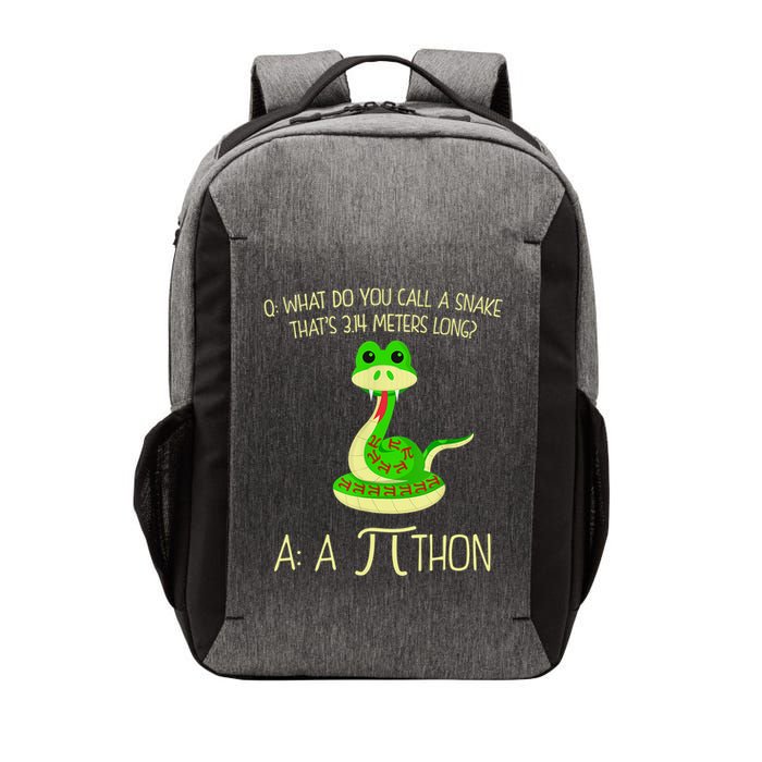 Python Pithon Pi Symbol Funny Math Teacher Vector Backpack