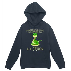 Python Pithon Pi Symbol Funny Math Teacher Urban Pullover Hoodie