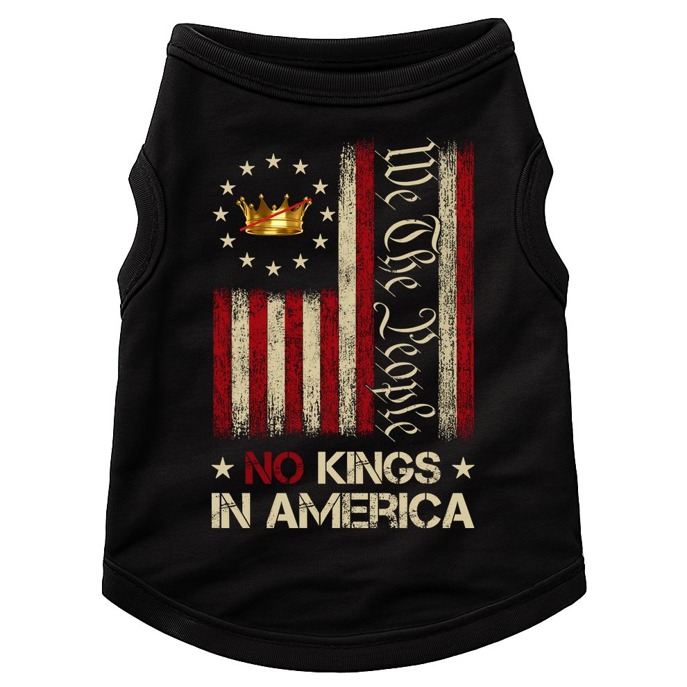 Patriotic Pro-Democracy Protest No Kings In America Doggie Tank